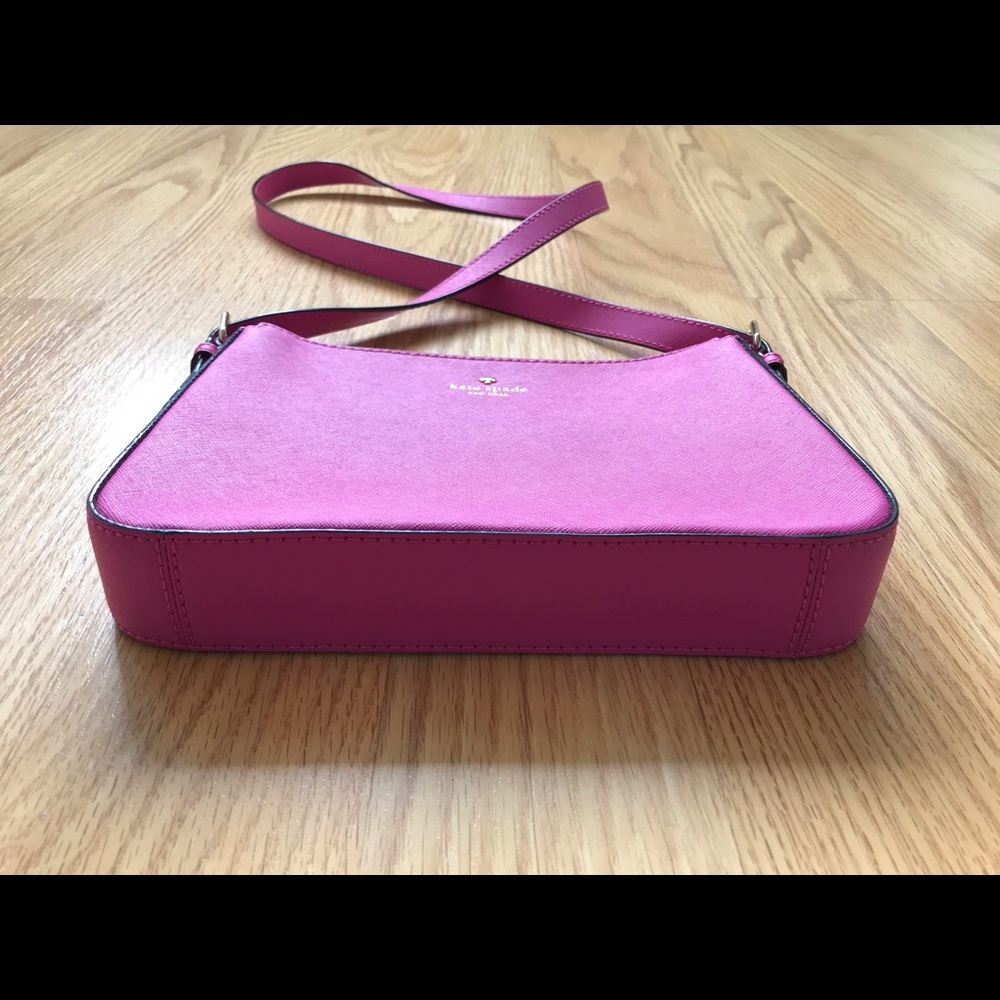 Kate Spade Bubblegum Pink Crossbody Handbag NWOT - Picture 4 of 7